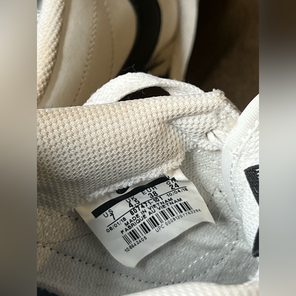 Nike Cortez Leather Women Shoes White Black Basic Classic Athletic Sneakers - Picture 5 of 12